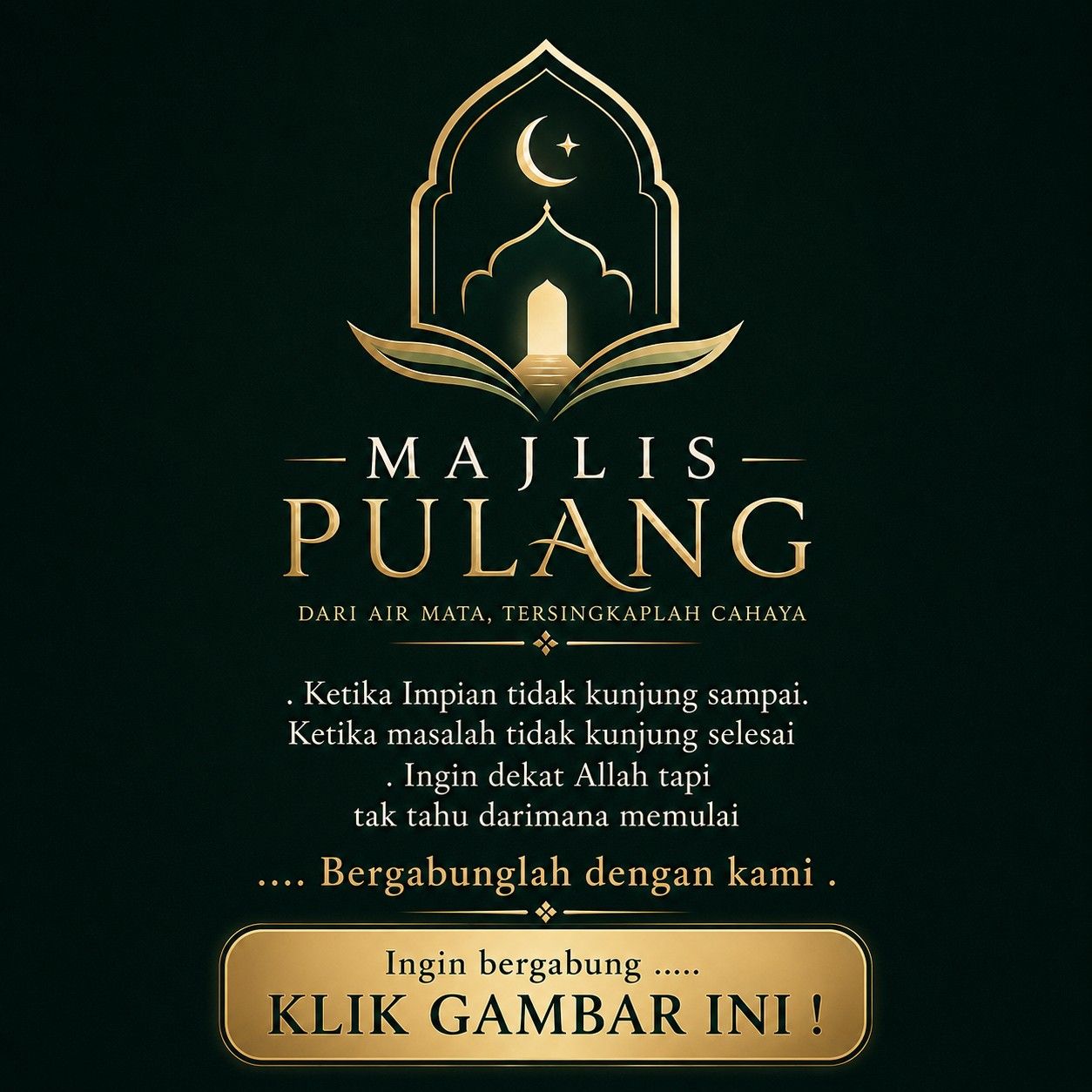 Bergabung Majlis Dzikir